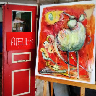 Birgit-Hagen-Malerei